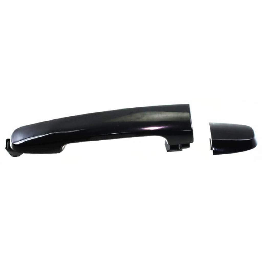 Door Handle for Toyota RAV4 2001-2012 Driver Or Passenger Side | Exterior | Rear | Smooth Black | Trim:All Submodels