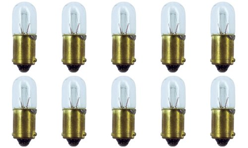 Cec Industries #1818 Bulbs, 24 V, 4.08 W, Ba9S Base, T-3.25 Shape (Box Of 10)