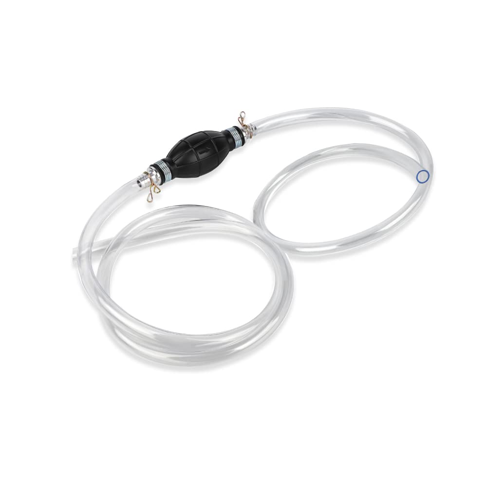 deemars Gasoline Siphon Hose, Gas Oil Water Fuel Transfer Siphon Pump, Gasoline Transfer Pump for water Gas Oil Petrol Diesel, F