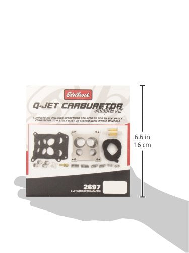 Edelbrock 2697 Carburetor Adapter, Multi, One Size