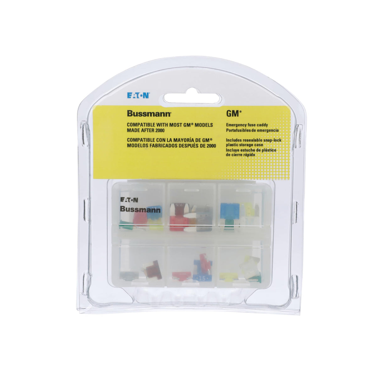 Bussmann Bp/Efc-Gm Emergency Fuse Preparedness Pack For Gm Vehicles With 24 Atm, Atm (Lp, & Atr Fuses), 1 Pack