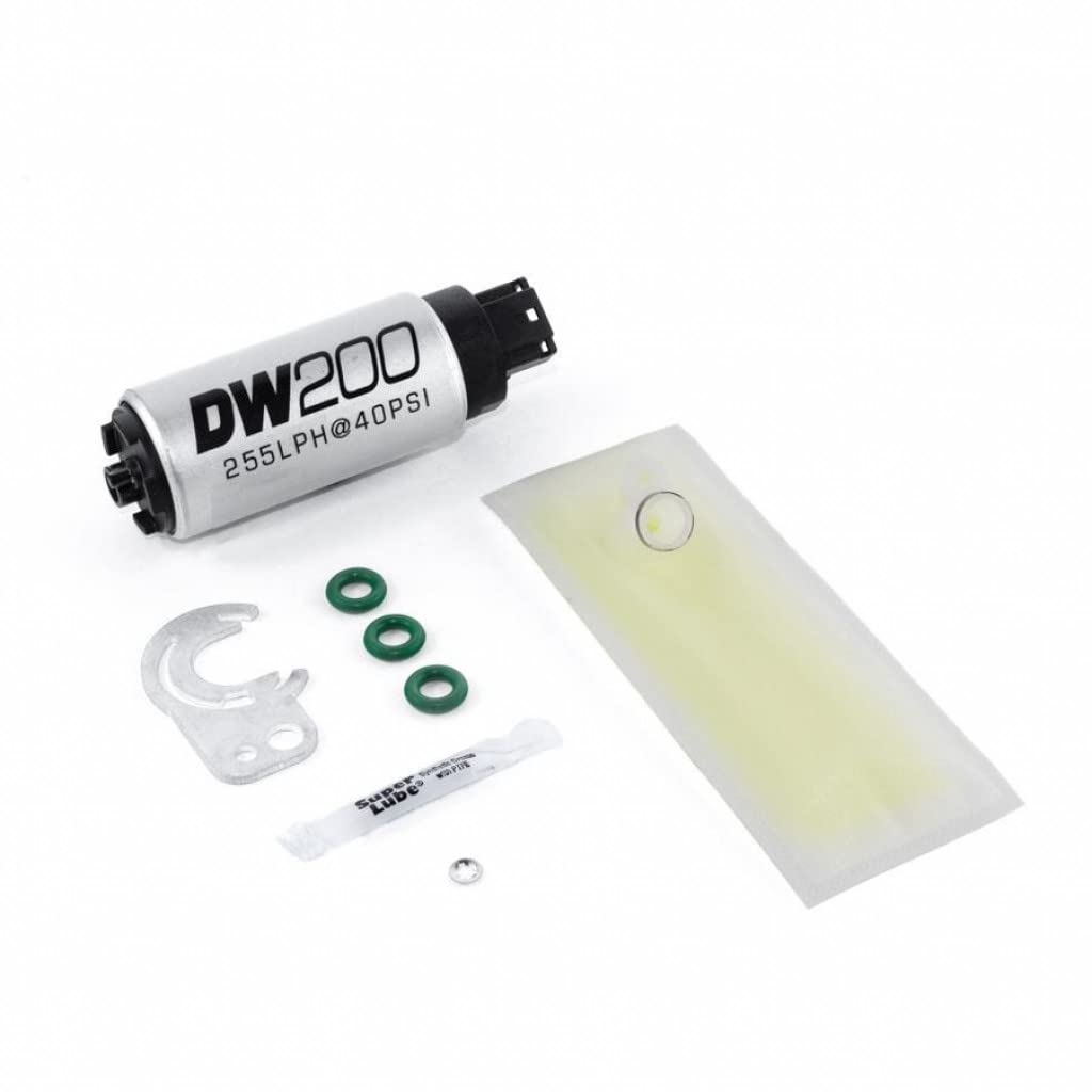 DeatschWerks Fuel Pump For Mazda Miata 1990 91 92 1993 255 LPH In-Tank | W/Set Up Kit (9-201-0836)