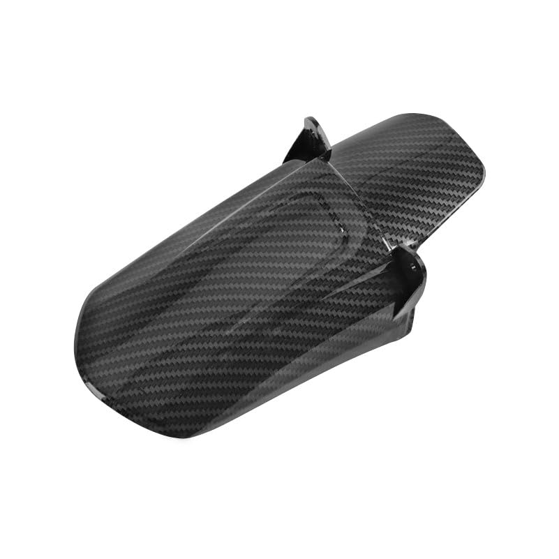 JXMOTONG Black Rear Shock Imitation Carbon Fiber Mudguard Fender for Sur Ron Light Bee & Sur Ron X