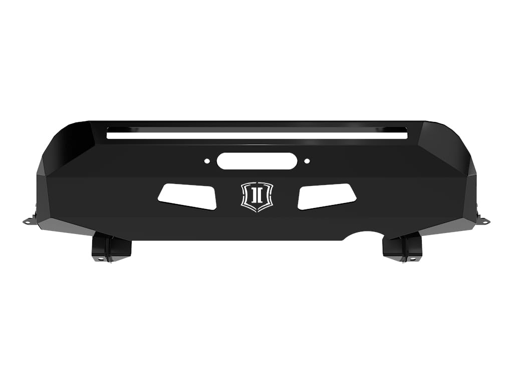 Icon Impact Armor Front Bumper, Compatible With 2016-Up Toyota Tacoma Sport, 56220