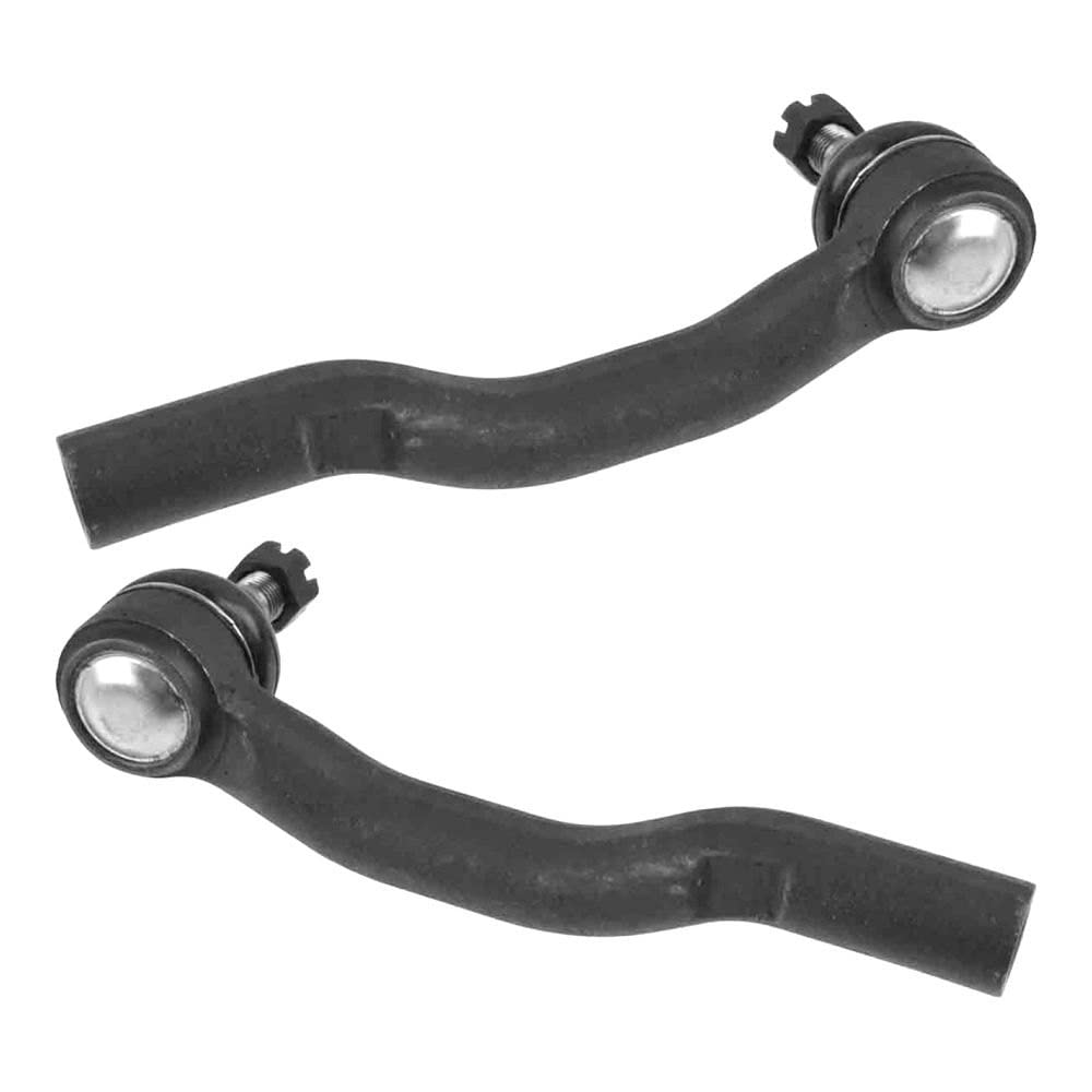 TRQ Front Outer Tie Rod Set for Lexus ES330 ES350, Toyota Avalon, Camry, Solara - Compatible with 2004-2012 Models