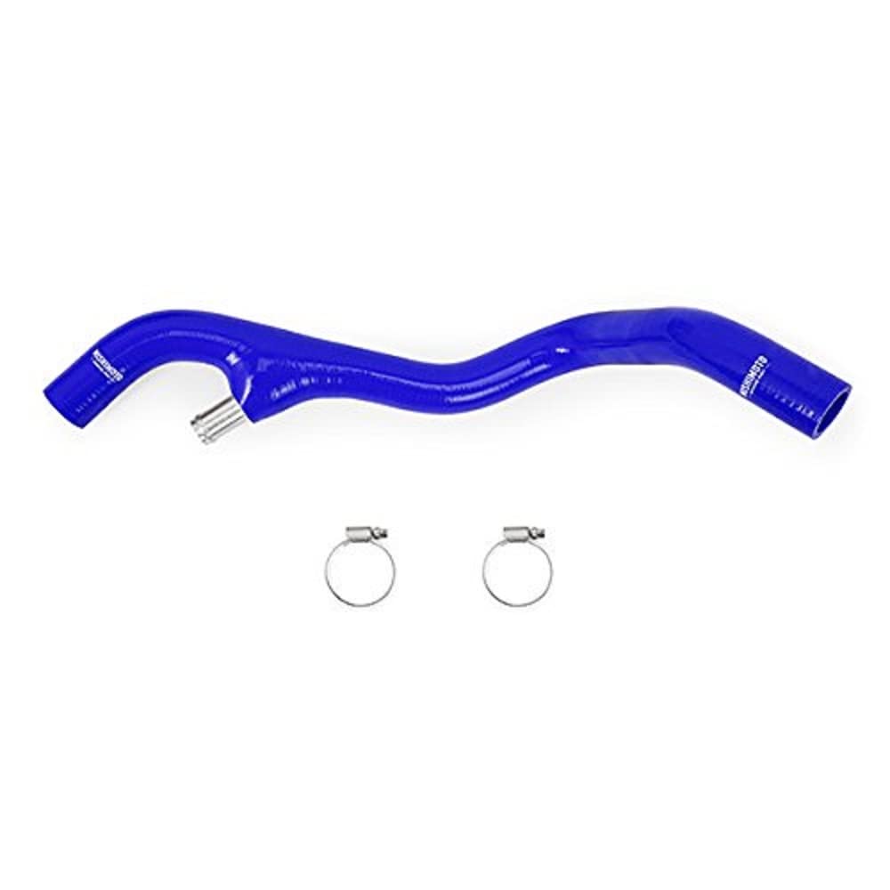 Mishimoto MMHOSE-F2D-03EBL Lower Overflow Hose Fits Ford 6.0 Powerstroke 2003-2004 Blue