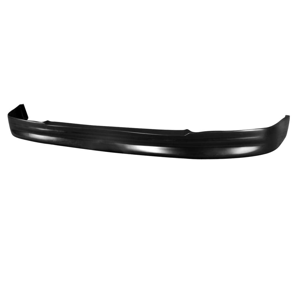 Front Bumper Lip Compatible with 1990-1991 Honda Civic3Dr HB 4Dr Sedan, CS Style PU Black Front Lip Spoiler Splitter Air Dam Chi
