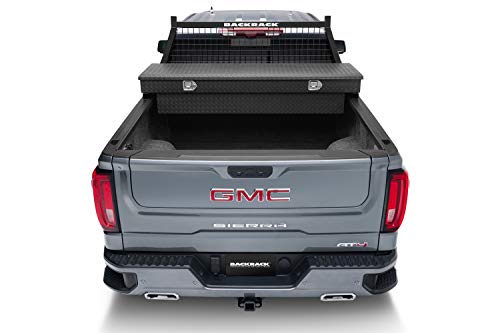 Realtruck Backrack Safety Rack Frame Only | Black, No Drill | 10700 | Fits 1999-2025 Ford F-250/F-350; 1999-2020 Ford F-450; 2017-2020 Ford F-550