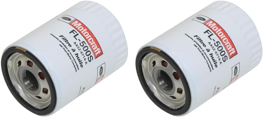 Motorcraft Fl-500S Original Version Oil Filter (Pack Of 2)