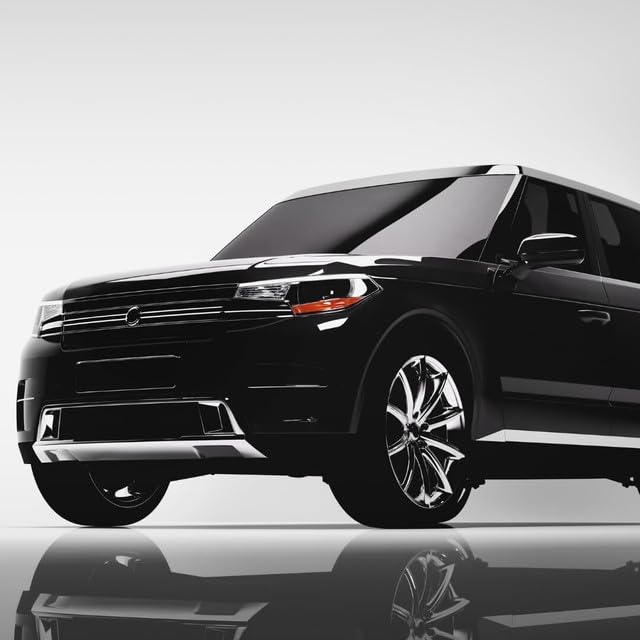 Rockrose Car Window Tint Film - Privacy Window Tint- Tint For Car Windows - Premium Carbon Professional Tint Car Window Heat Uv