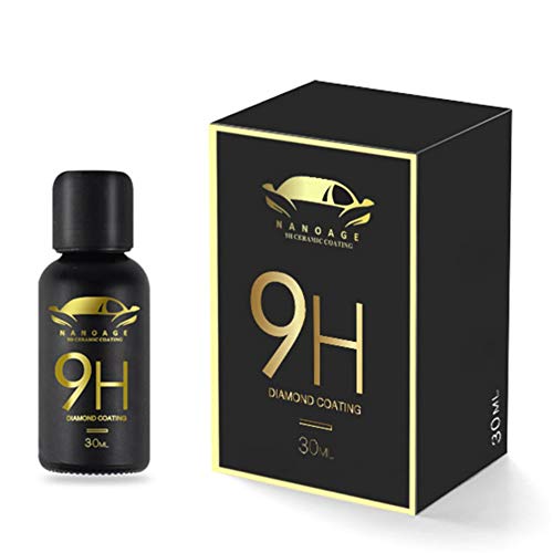 Greyghost Ceramic Coating For Cars, Mr Fix 9H Nano Coating Kit Super Ceramic Car Coating Hydrophobic, Car Paint Protection Anti Scratch Glass Coat, High Gloss Auto Ceramic Polish 9H Hardness Ceramics