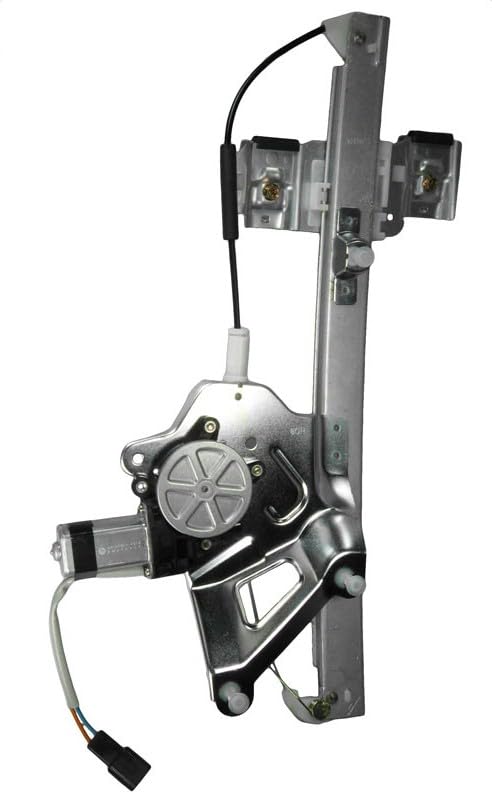 Trq Front Right Power Window Regulator & Motor Assembly Passenger Side Compatible With 2000-2005 Buick Lesabre