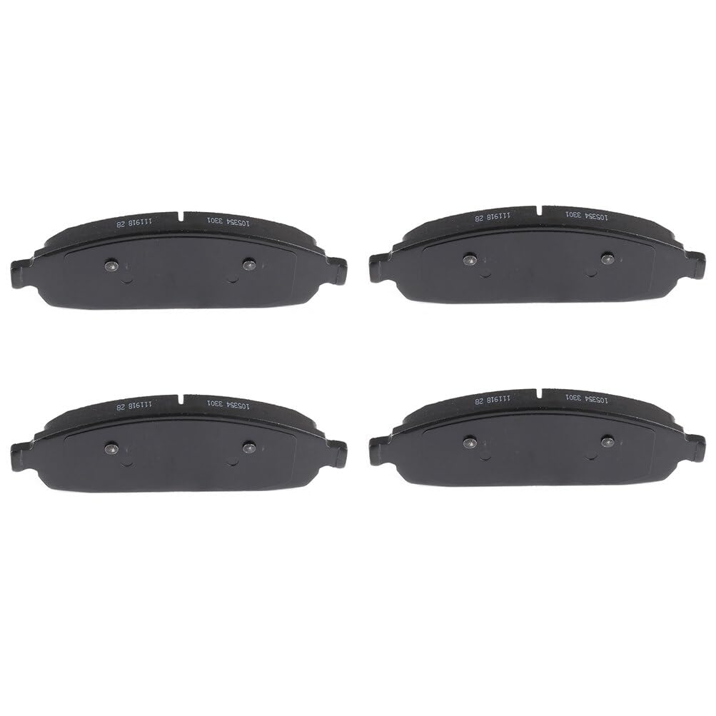 Cciyu D1181 Front Semi-Metallic Disc Brake Pads Kit For Jeep Commander 2006-2010,For Jeep Grand Cherokee 2005-2010 4Pcs