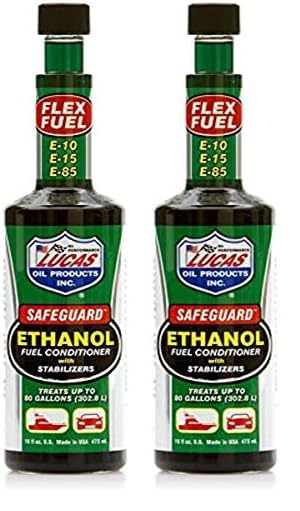 Lucas Oil 10576 Safeguard Ethanol Fuel Conditioner With Stabilizers - 16 Ounce (Pack Of 2)