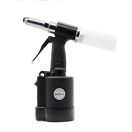 Borntun Air Rivet Gun 3/16 Inch Rivet Gun Heavy Duty Pneumatic Hydraulic Rivet Tool (3/16'')