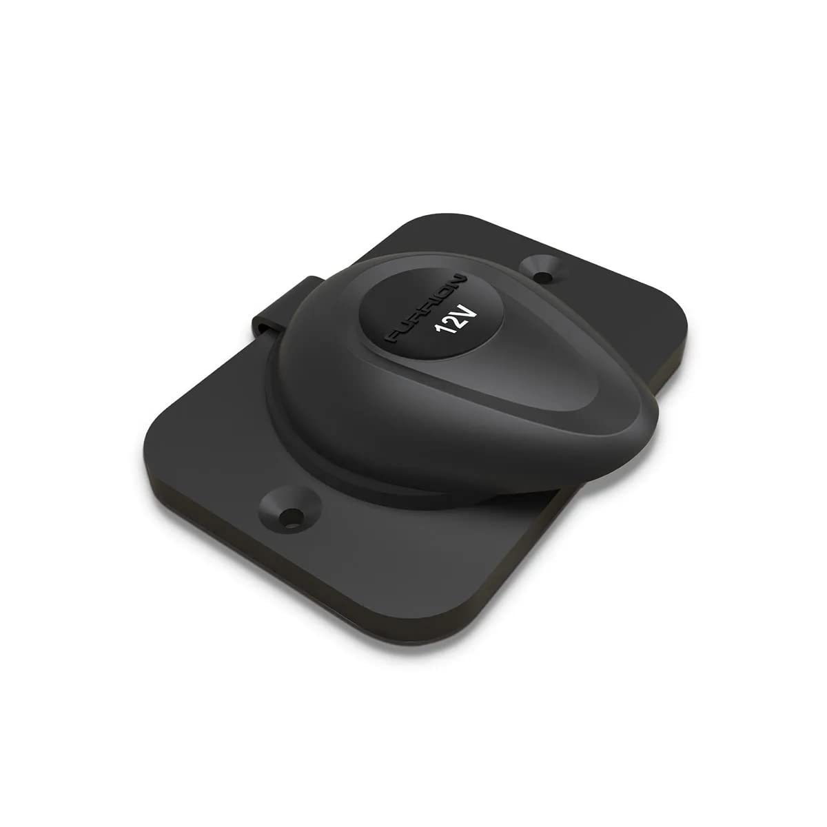 Furrion 2021123536 Electrical Rv Receptacle With Watertight Sealing Cap - 12V, Black