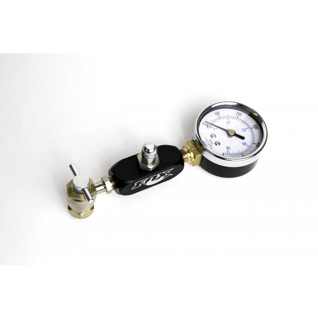 Fox Nitrogen Filler Gauge Schrader Style (0-600 psi)