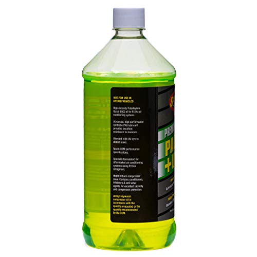 Tsi Supercool A/C Comp Lube, Uv Dye, 32 Oz, Flsh Pnt 455F
