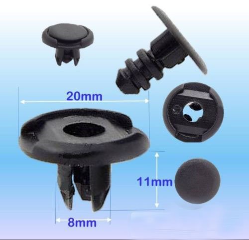 WerFamily Front Fender Clip Retainer Bumper Rivet for 91512-SX0-003