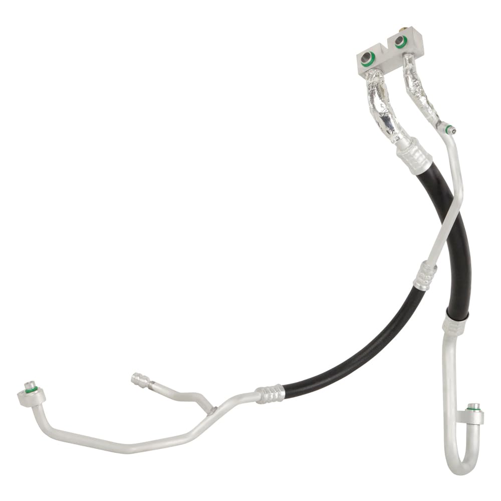 A/C AC Hose Manifold and Tube Assembly For Ford F250 F350 F450 F550 Super Duty 2003-2007 w/ 6.0L PowerStroke Diesel - BuyAutoPar