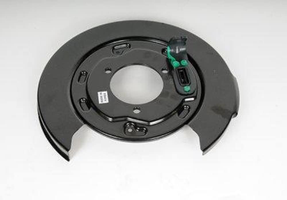 Gm Genuine Parts 25911891 Rear Driver Side Brake Backing Plate Assembly