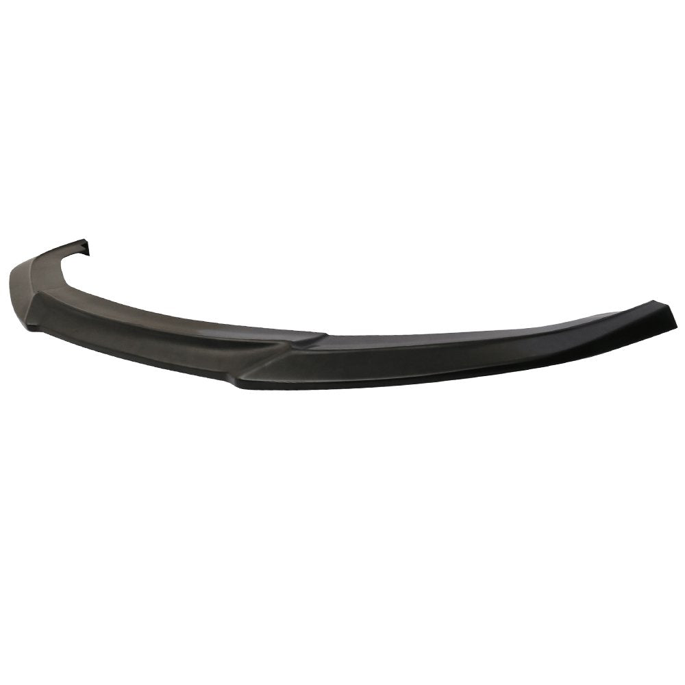 Front Bumper Lip Compatible with 2016-2018 Honda Civic, IKON GT Style Black PU Front Lip Finisher Under Chin Spoiler Add On by I