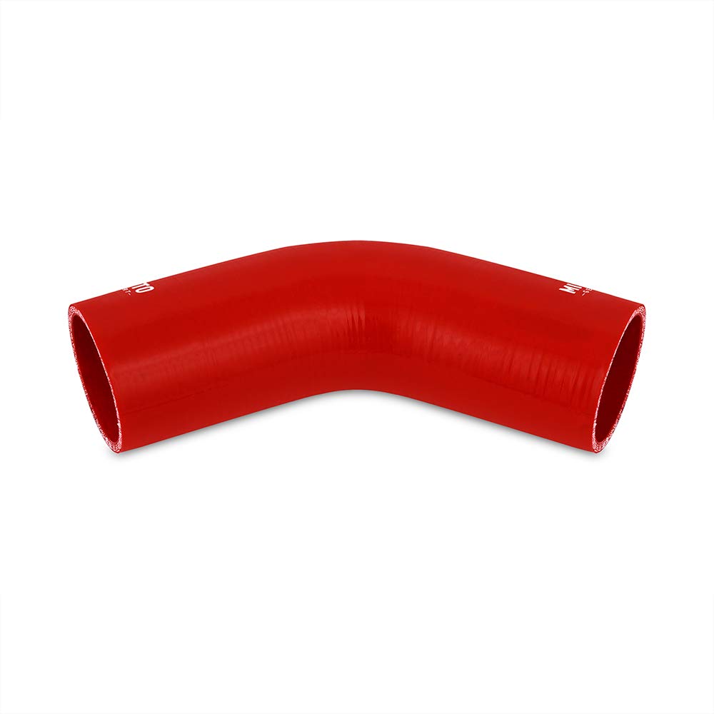 Mishimoto Mmcp-3545Rd 45 Degree Coupler - 3.5 Red