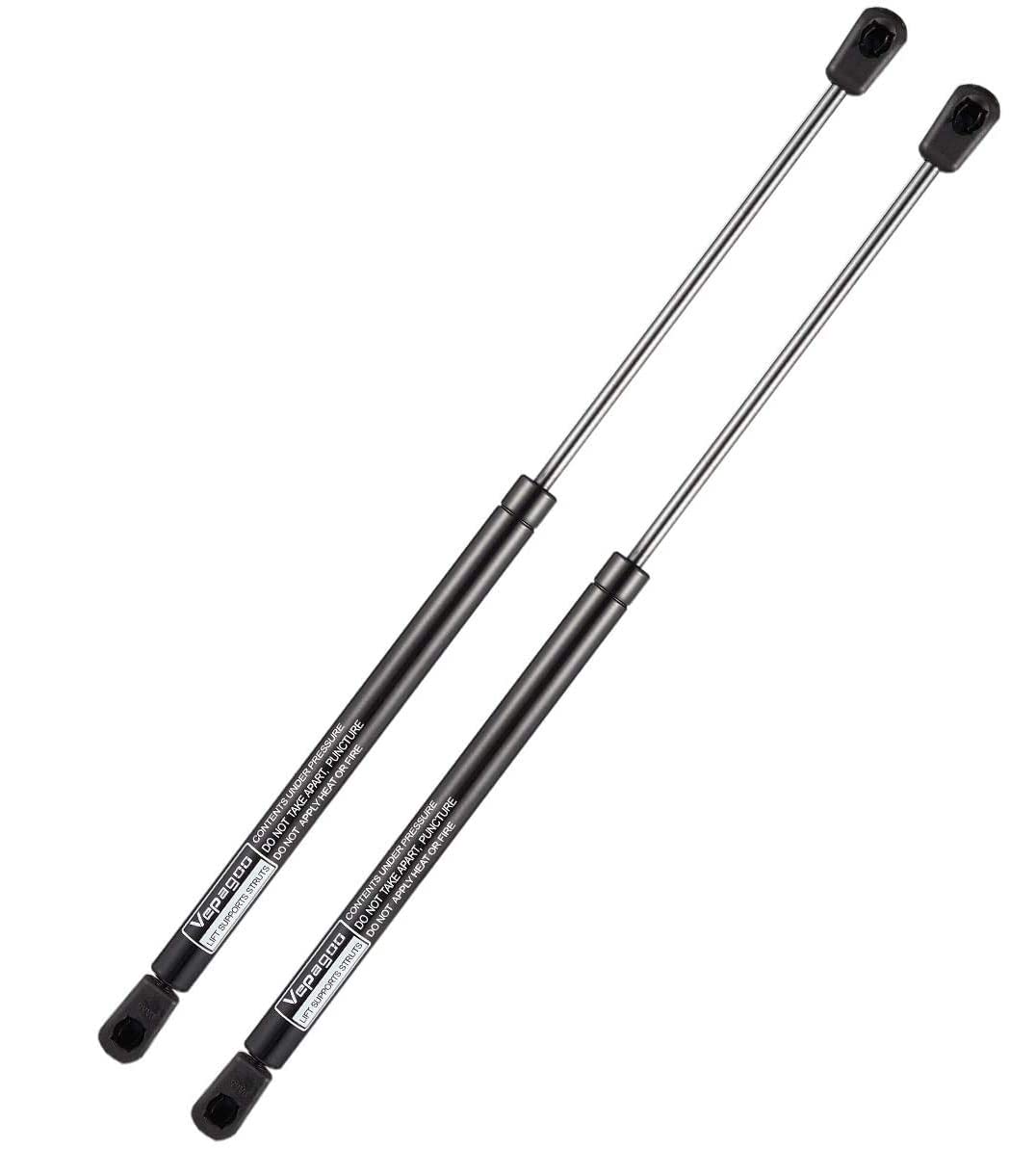 C16-02622 17 28Lbs/127N Gas Shocks Struts For Leer Are Camper Shell Truck Topper Rear Window, Pickup Cab Canopy Door, Set Of 2 Vepagoo