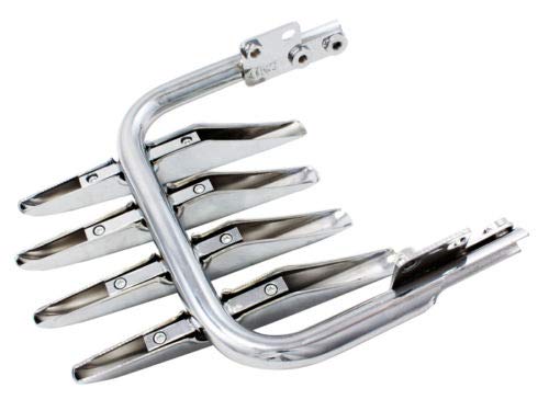 Classics Rigid Stealth Luggage Rack Compatible With Harley Davidson 1999-2008 Electra Glide Standard Road King 2006-2008 Flhx