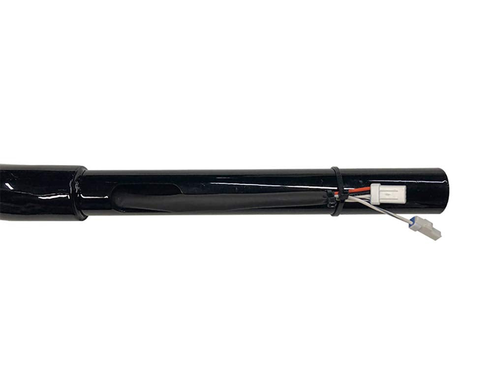 Dominator Industries 1 1/4' Pre-Wired 16' Meathook Bar Ape Hanger Handlebar Compatible With 2014-2023 Harley-Davidson Bagger Touring Electra, Street Glide, Special, Ultra Limited (Gloss Black)