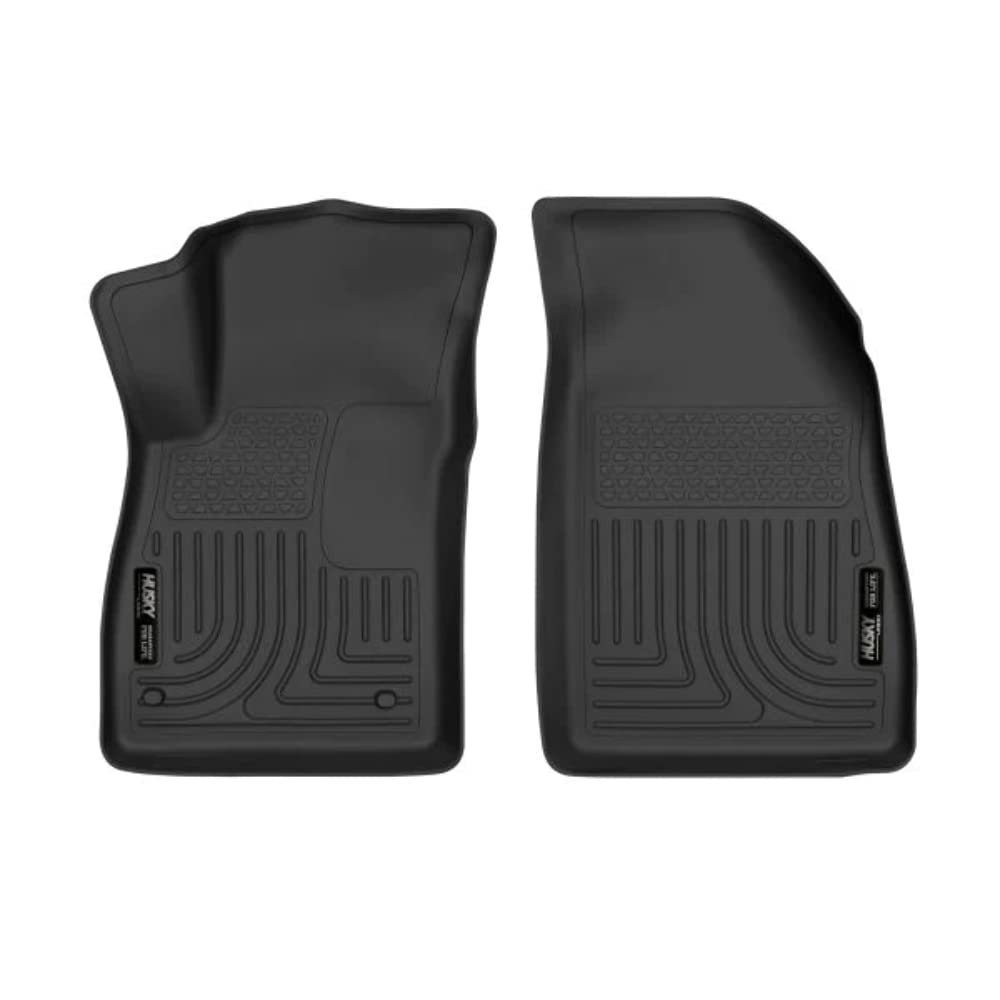 Husky Liners X-Act Contour Floor Mats | Fits 2013-2022 Buick Encore; 2015-2022 Chevrolet Trax | Front Row, 2-Pc Black - 55351