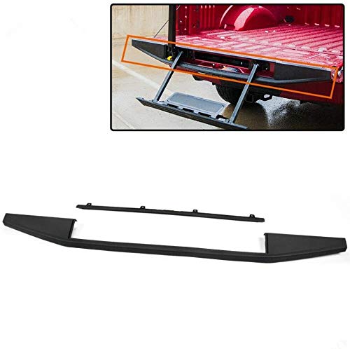 Pit66 Step Sidetailgate Moulding Protector,Compatible With 2015-2020 Ford F150, Top Rear Trim
