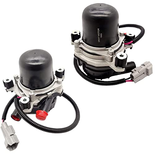 Okay Motor Secondary Air Pump (2-Pack) For 2007-2013 Toyota Tundra Land Cruiser Sequoia 2008-2013 Lexus Lx570 4.6L 4.7L 5.7L 17610-0S010 10200231Aa 33-2504M