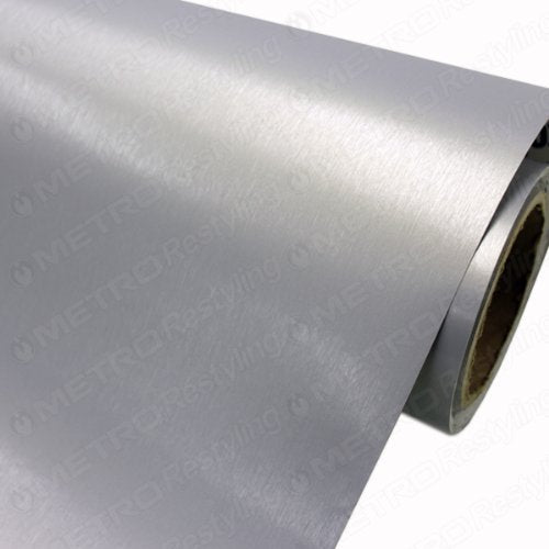 3M 1080 Br120 Brushed Aluminum 5Ft X 1Ft (5 Sq/Ft) Car Wrap Vinyl Film