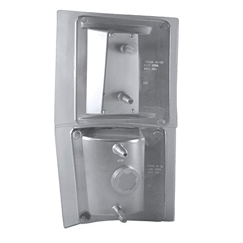 Spec-D Tuning Black Housing Clear Lens 4PC Corner Lights Compatible with 1994-1998 Chevy C10 Pickup, C/K 1500 2500 3500, Silvera