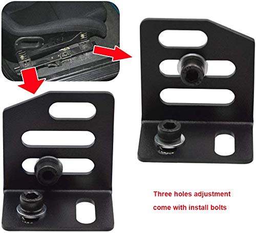 Universal Super Low Down Side Adjustable Mount Brackets Compatible with RNG Recaro Racing Bride Seat