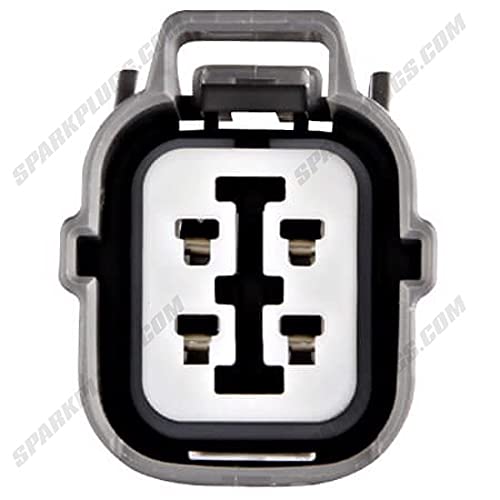 Denso 234-4122 Upstream Oxygen Sensor With 21” 4-Wire Harness Female Plug