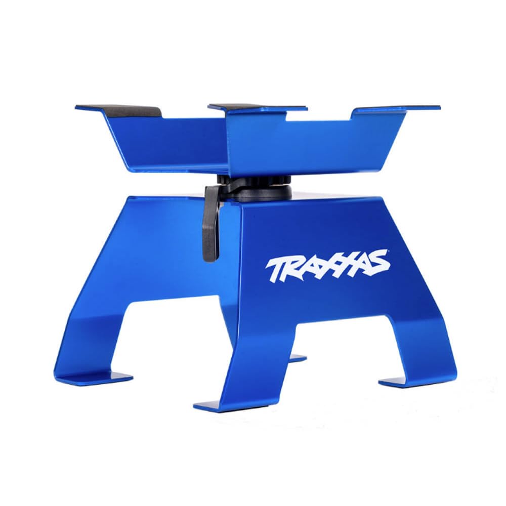 Traxxas 8797 Blue Aluminum X-Truck Stand For X-Maxx And Xrt