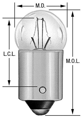 Wagner Lighting BP53 Standard Multi-Purpose Light Bulb Card of 2