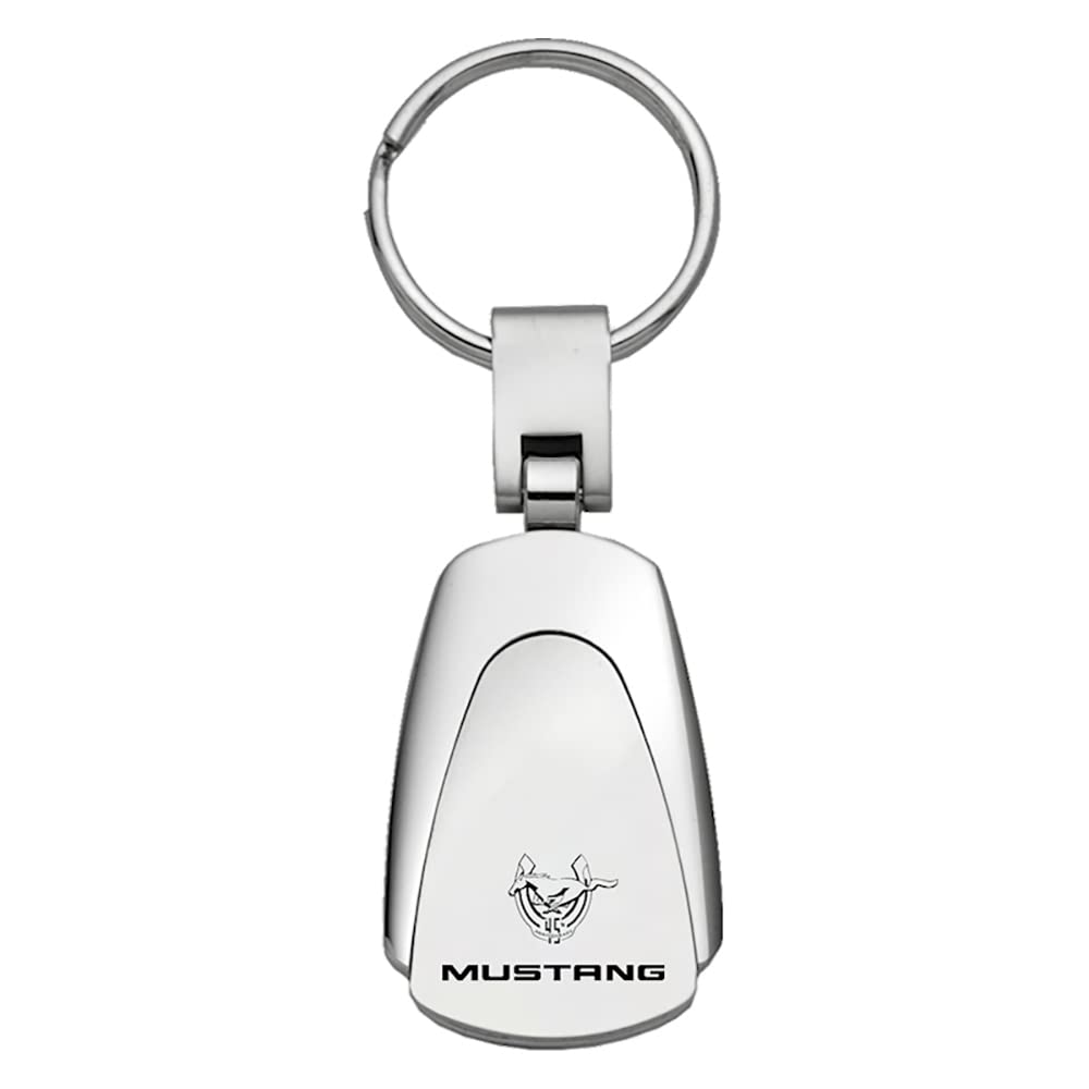 Ford Mustang 45th Anniversary Tear Drop Key Chain