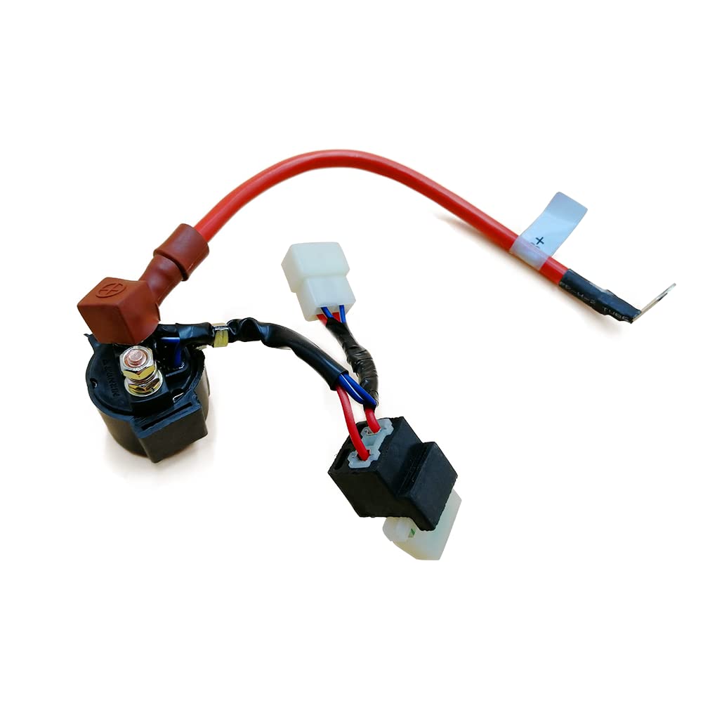 Qymoto Hisun 500 Starter Solenoid Relay Compatible For Hisun 500 700 Utv,Axis 500 700,Msu500,Coleman 400 500,Cub Cadet Challenger(Not Fit For Hisun 550 750)