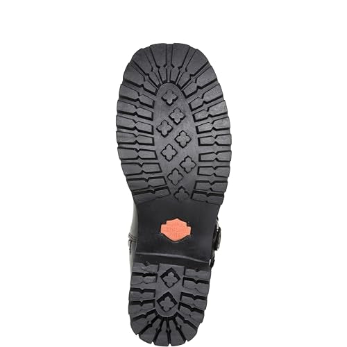 Harley-Davidson Footwear Womens Amber Motorcycle Boots, Black, 6 Us