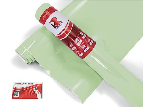 Avery Dennison Sw900 728-O Gloss Light Pistachio Supreme Wrapping Film Vinyl Vehicle Car Wrap Sheet Roll - (72'' X 60'')