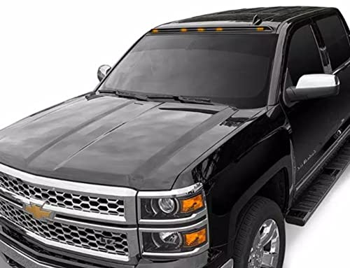 Auto Ventshade [Avs] Aerocab / Marker Light | Fits 2009 - 2023 Dodge Ram 1500 (19-23 Classic Body Only, Excludes Sport/Rebel), 1 Pc. | Black - 698004