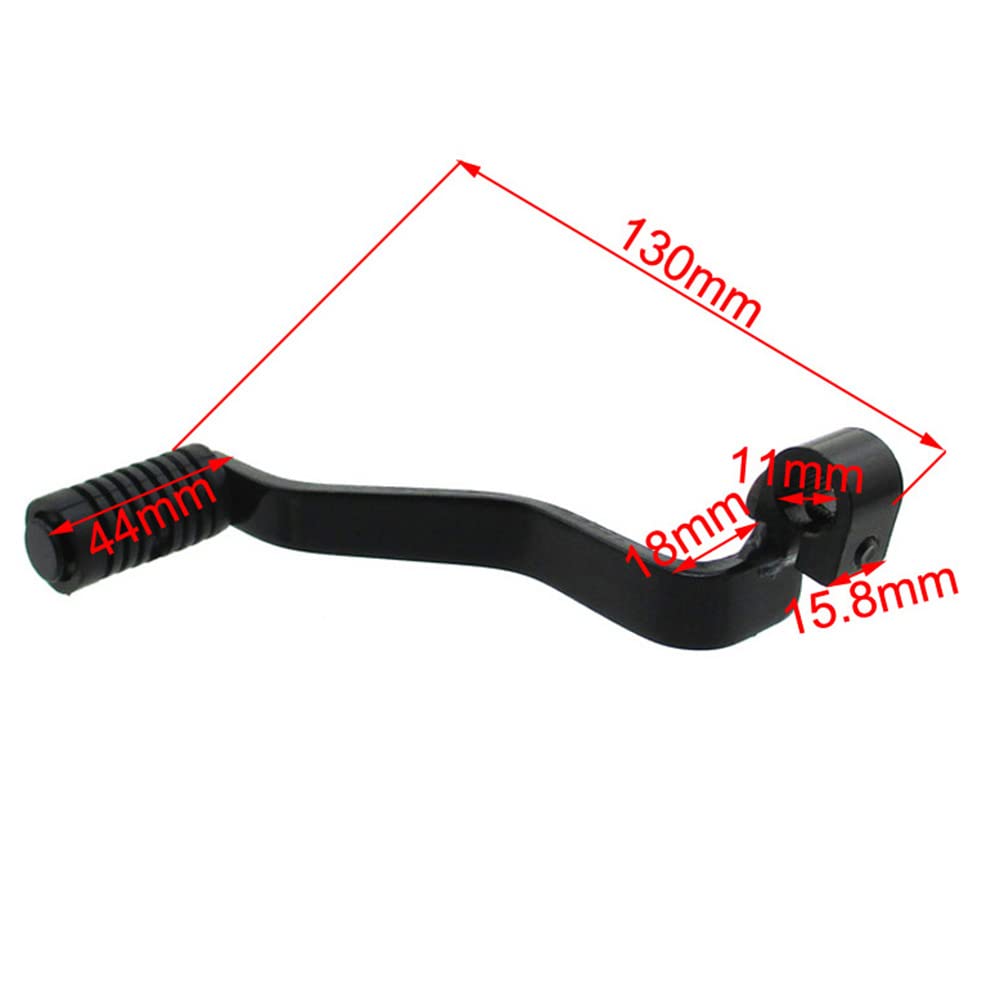 DJ-Motor Black 11mm Gear Shifter Shift Lever for 50cc 110cc 125cc 140cc 150cc 160cc Chinese Pit Dirt Bike ATV Quad Stomp Demon X