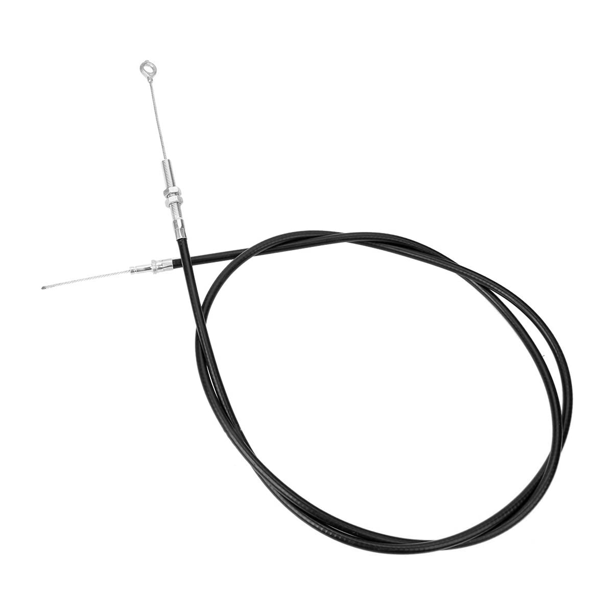 AUCELI Throttle Cable with Loop, Universal Casing for Manco 8252-1390 ASW Go Kart Go Cart, Replacement Throttle Cable 63 Inch Lo