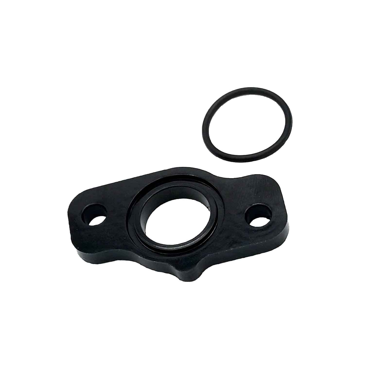 Gaoshun Carburetor Mounting Joint Insulator & Seal O-Ring Rubber Black For Suzuki Lt 80 Quadsport 1987-2006