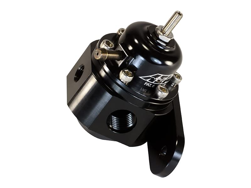 Aem 25-302Bk Black High Volume Adjustable Fuel Pressure Regulator