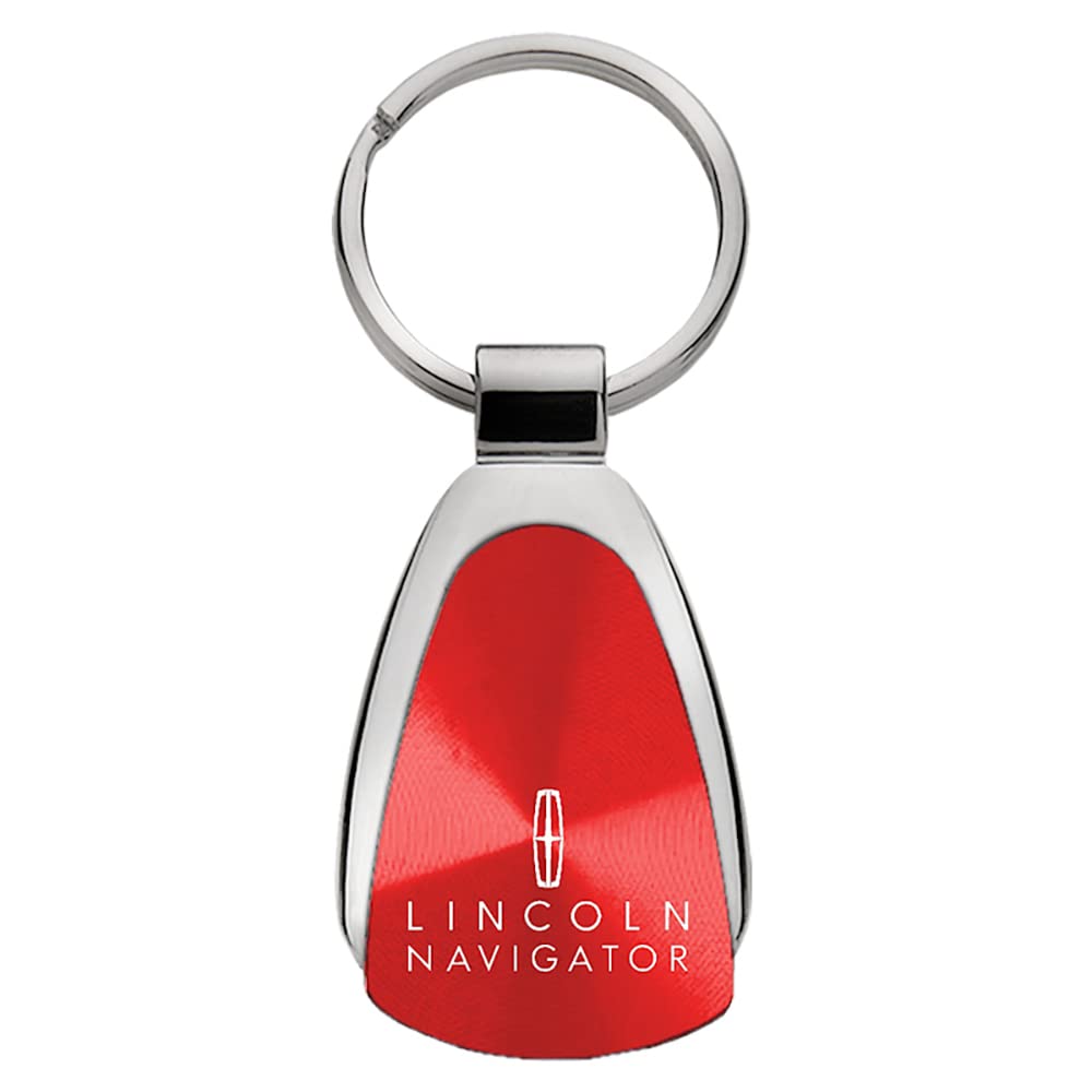 AuTomotive Gold, INC. Lincoln Navigator Red Tear Drop Key Chain
