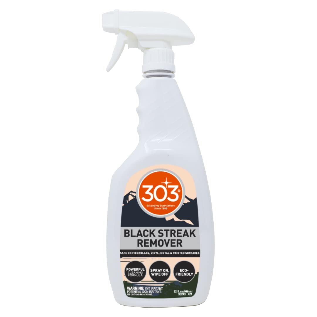 303 Black Streak Remover  Removes Black Streaks and Dirt, EcoFriendly, Provides A Clean, StreakFree Finish on RVs, Campers, P